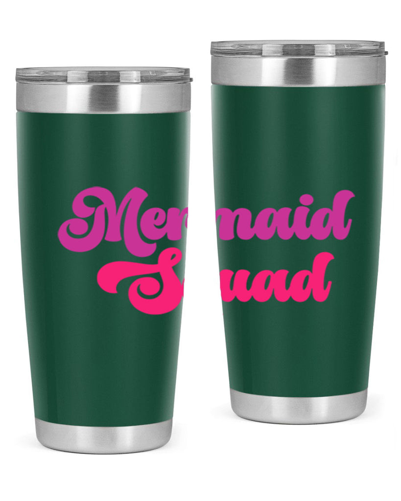 Mermaid Squad 384#- mermaid- Tumbler