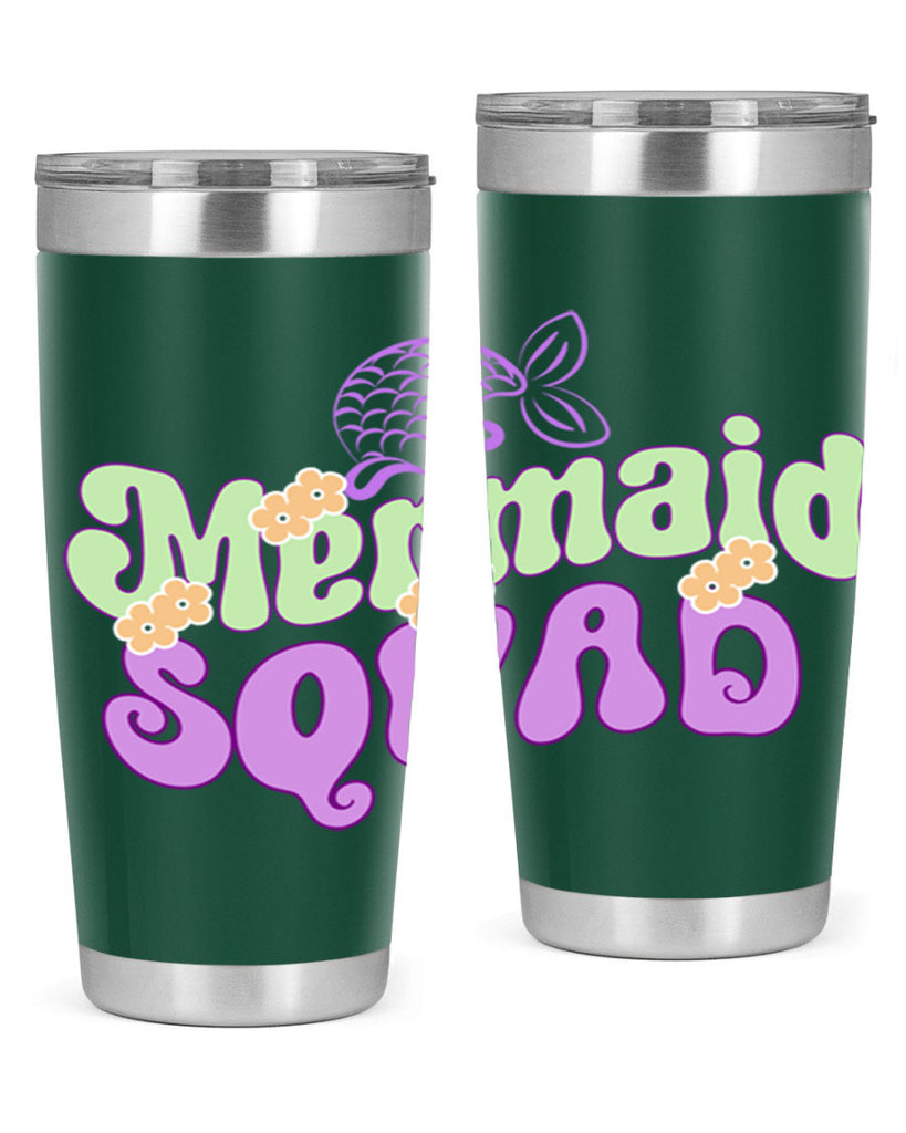 Mermaid Squad 445#- mermaid- Tumbler