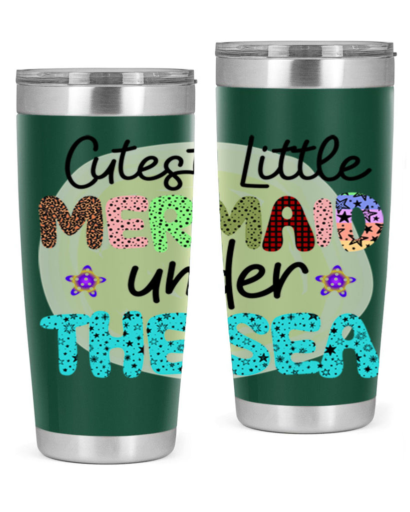 Mermaid Tshirt design 452#- mermaid- Tumbler