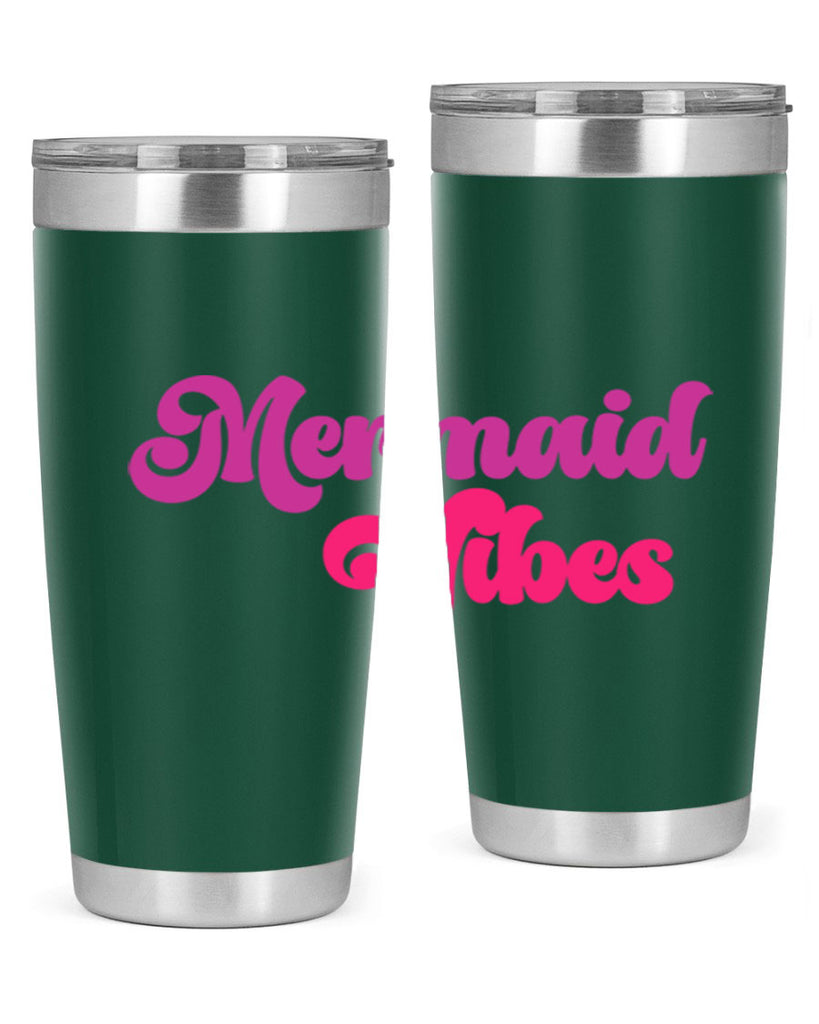 Mermaid Vibes 388#- mermaid- Tumbler