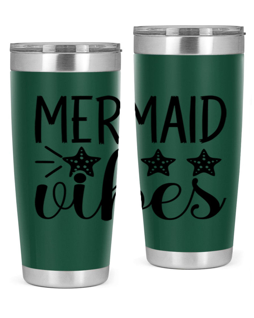 Mermaid Vibes 457#- mermaid- Tumbler