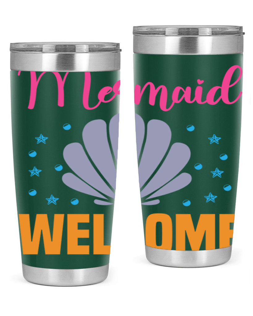 Mermaid Welcome Design 467#- mermaid- Tumbler