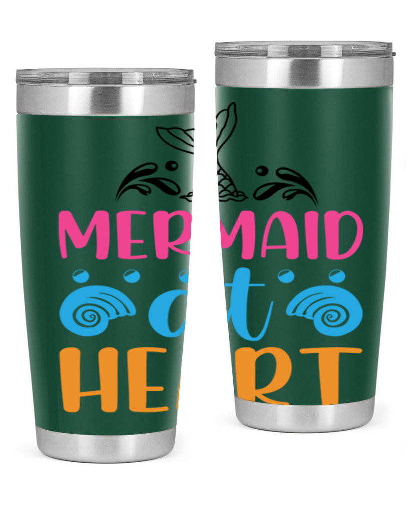 Mermaid at heart Design 396#- mermaid- Tumbler