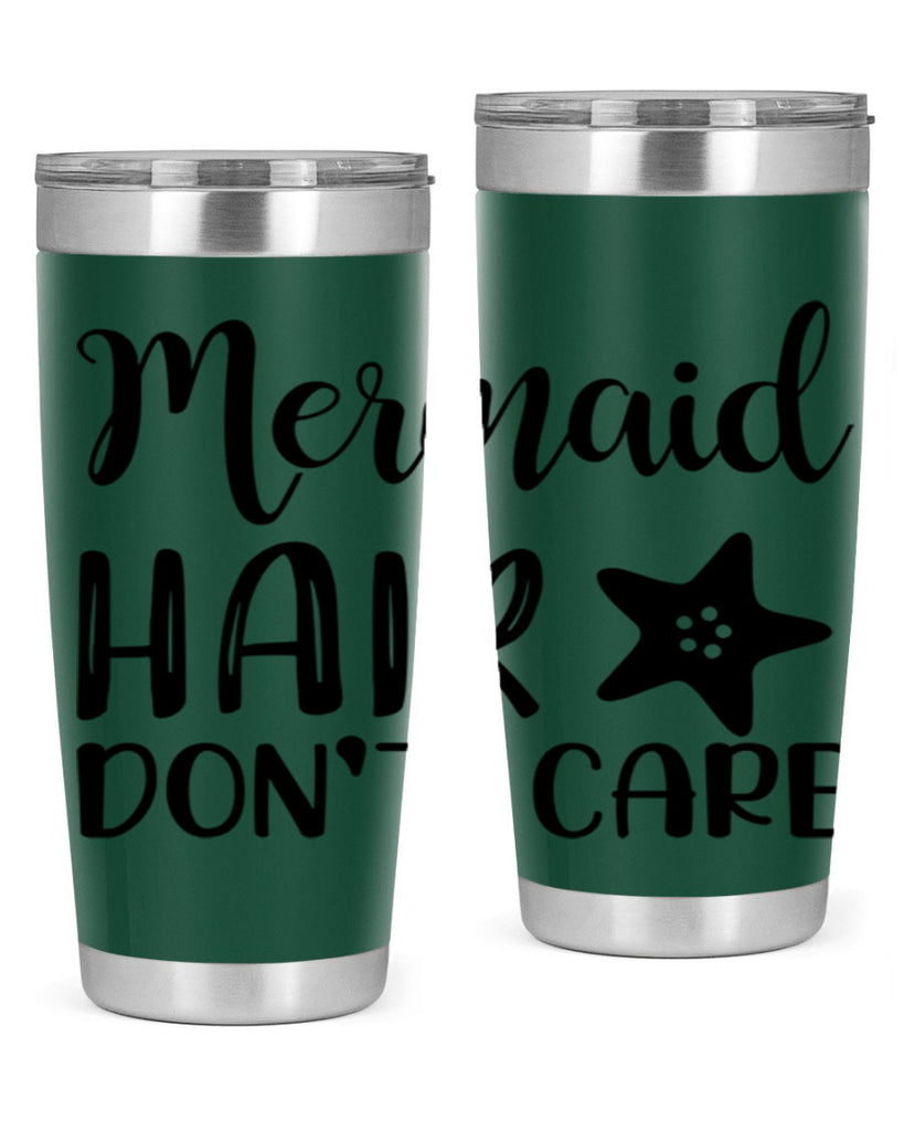 Mermaid hair dont care 411#- mermaid- Tumbler