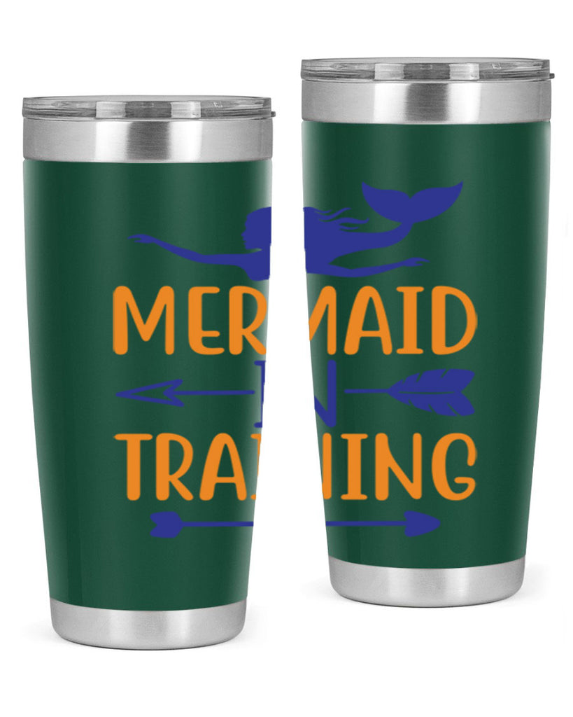 Mermaid in Training 360#- mermaid- Tumbler