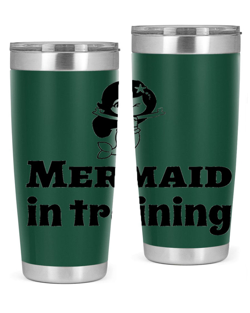Mermaid in training 422#- mermaid- Tumbler