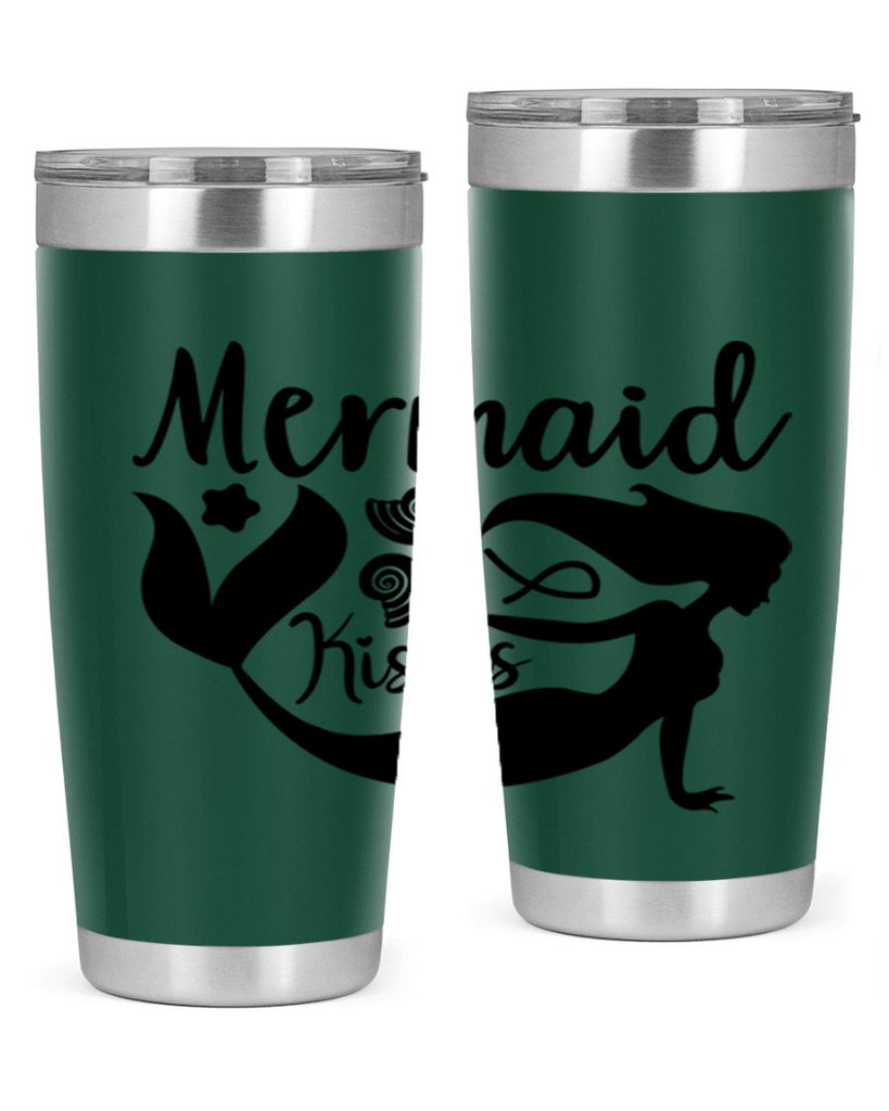 Mermaid kisses design 428#- mermaid- Tumbler