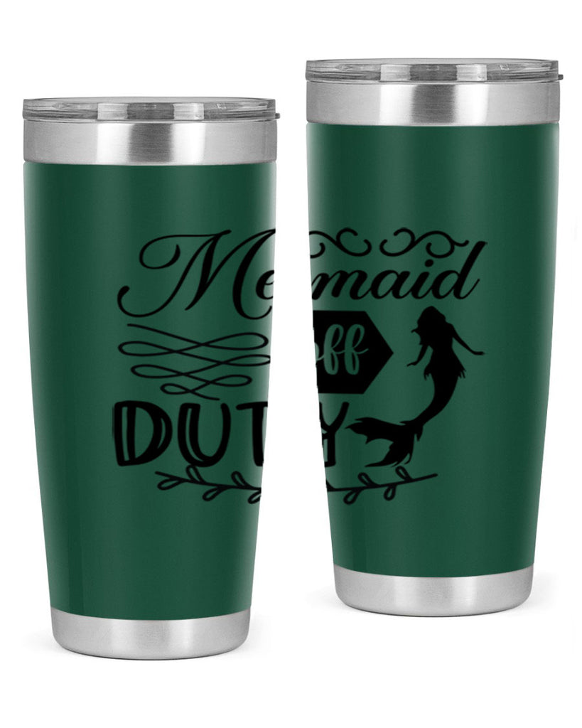 Mermaid off duty 432#- mermaid- Tumbler