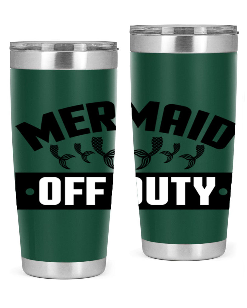 Mermaid off duty 437#- mermaid- Tumbler