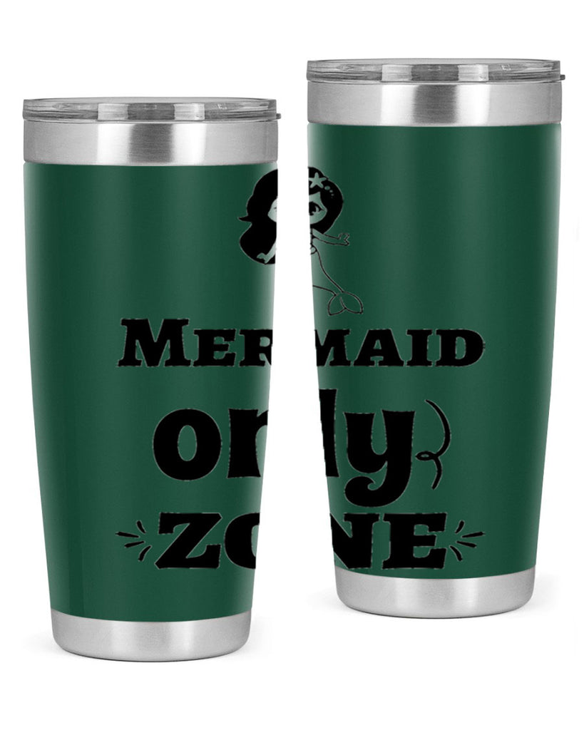 Mermaid only zone 439#- mermaid- Tumbler