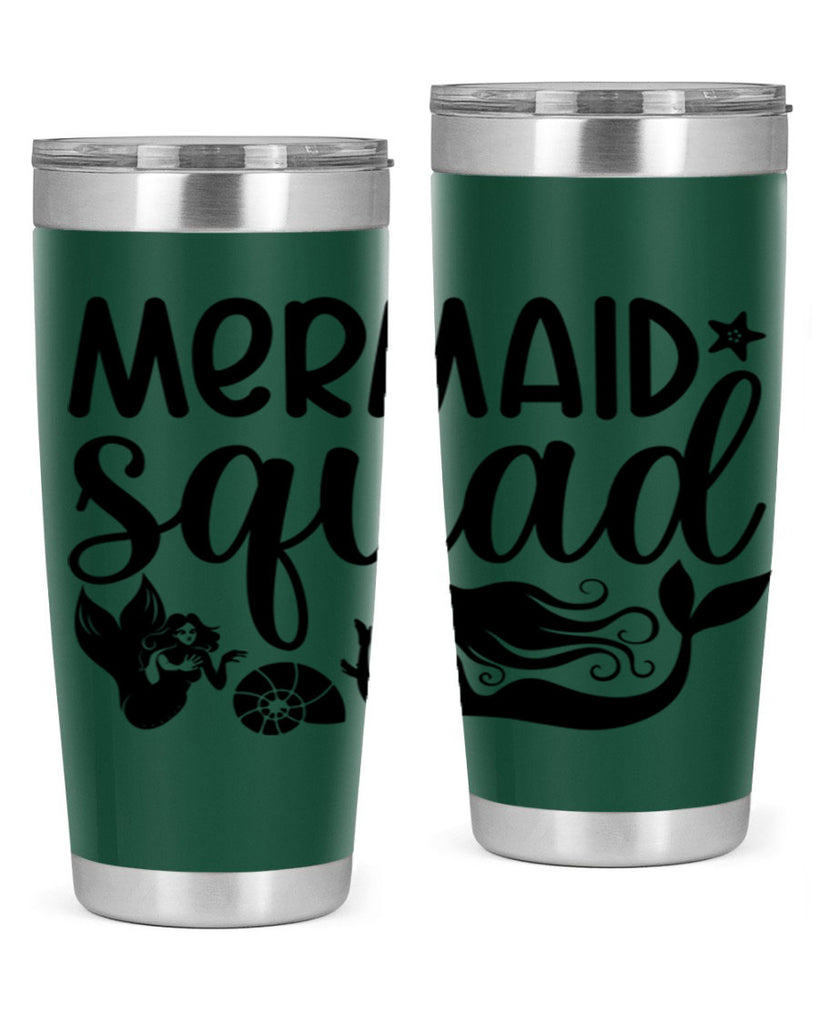 Mermaid squad 447#- mermaid- Tumbler