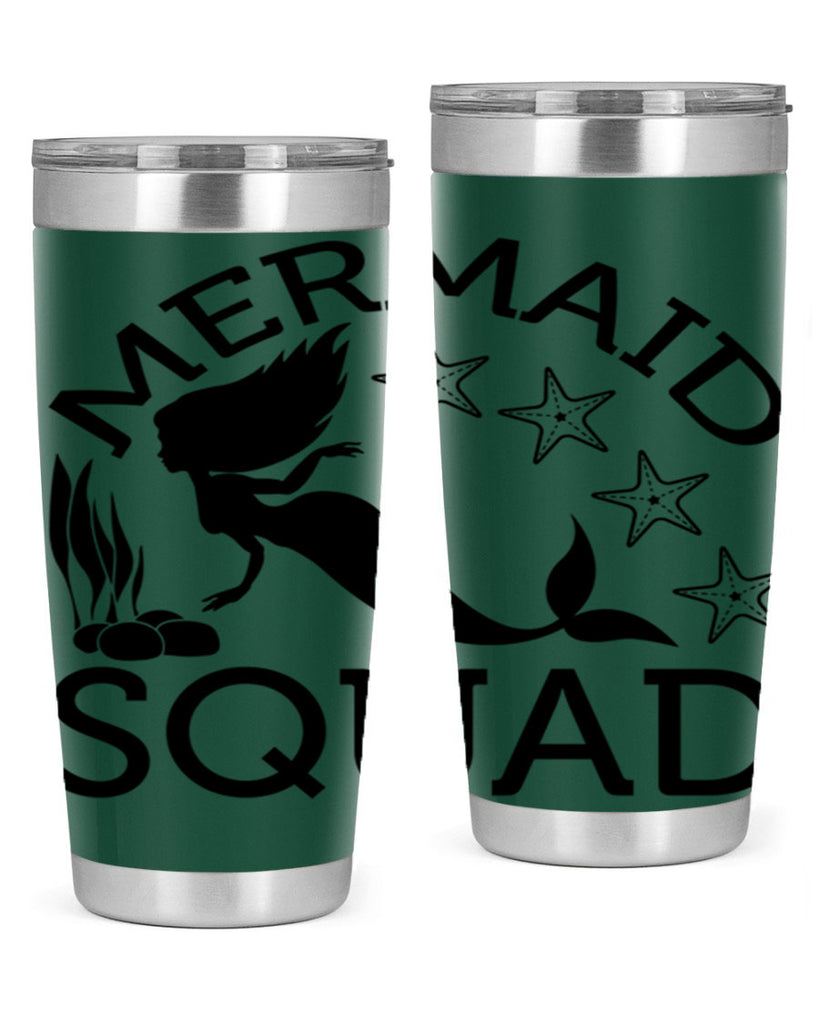 Mermaid squad 448#- mermaid- Tumbler