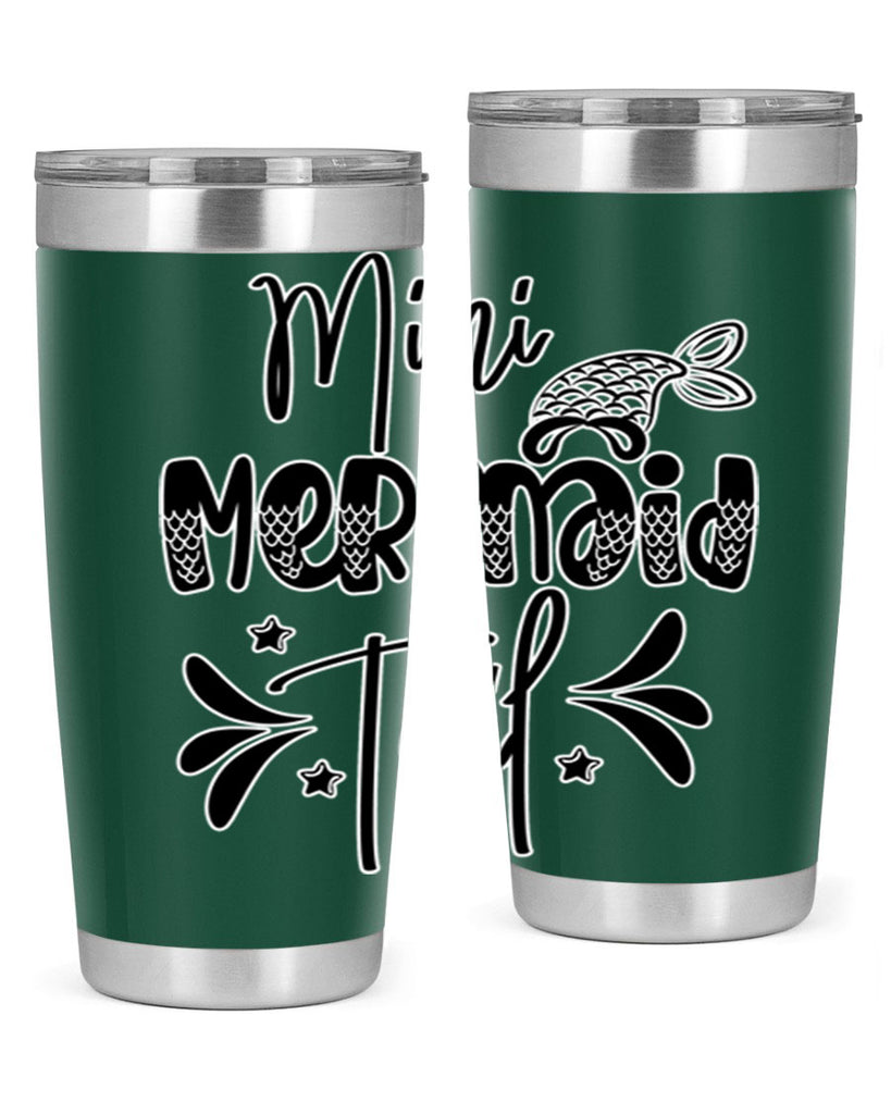 Mini Mermaid Tail 513#- mermaid- Tumbler