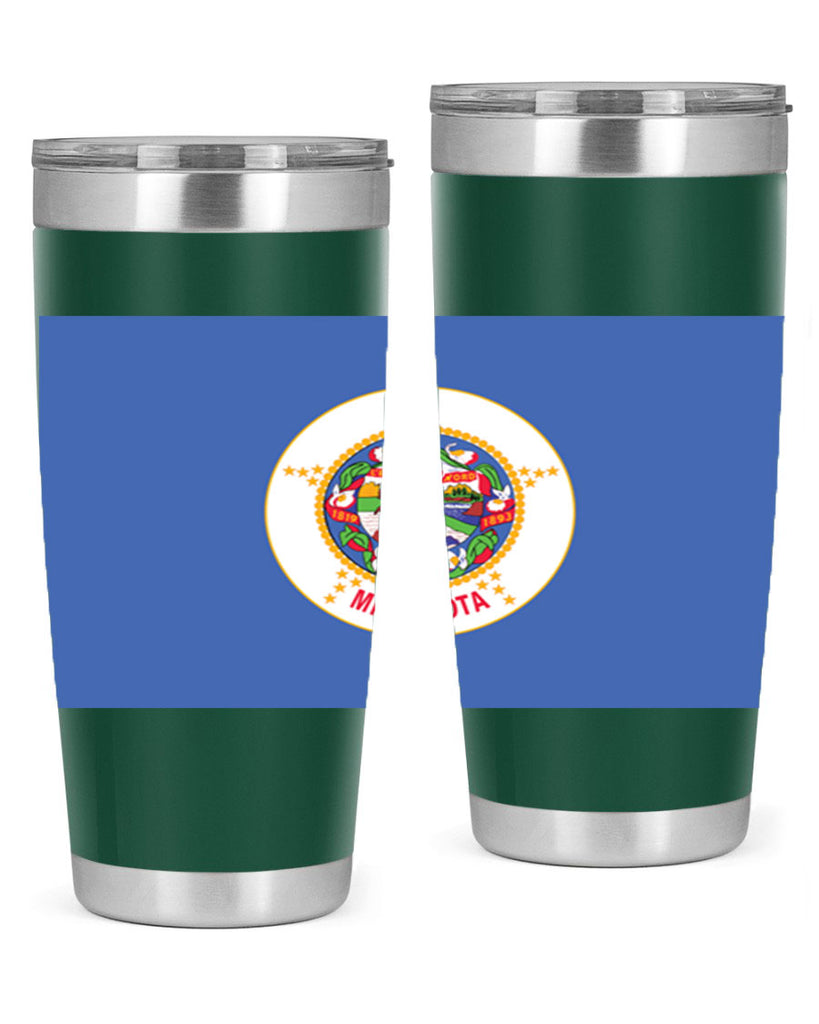 Minnesota 29#- Us Flags- Tumbler