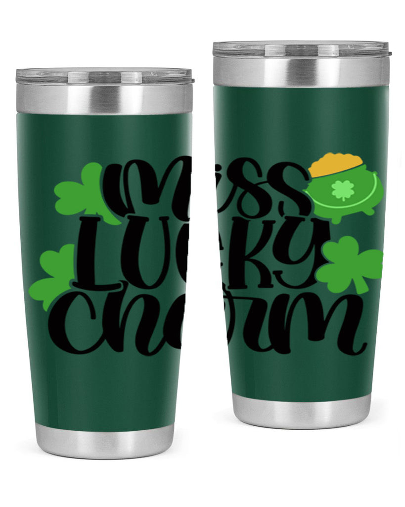 Miss Lucky Charm Style 48#- St Patricks Day- Tumbler