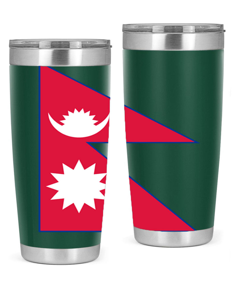 Nepal 76#- world flags- Tumbler