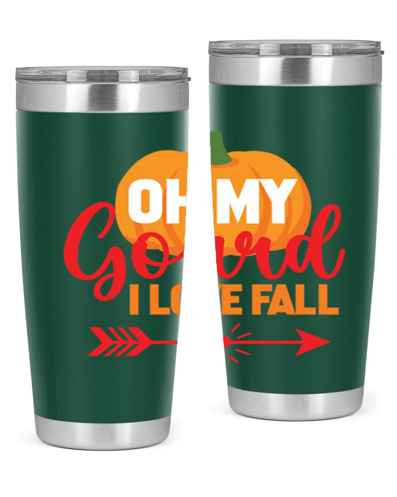 OhMyGourdILove 459#- fall- Tumbler