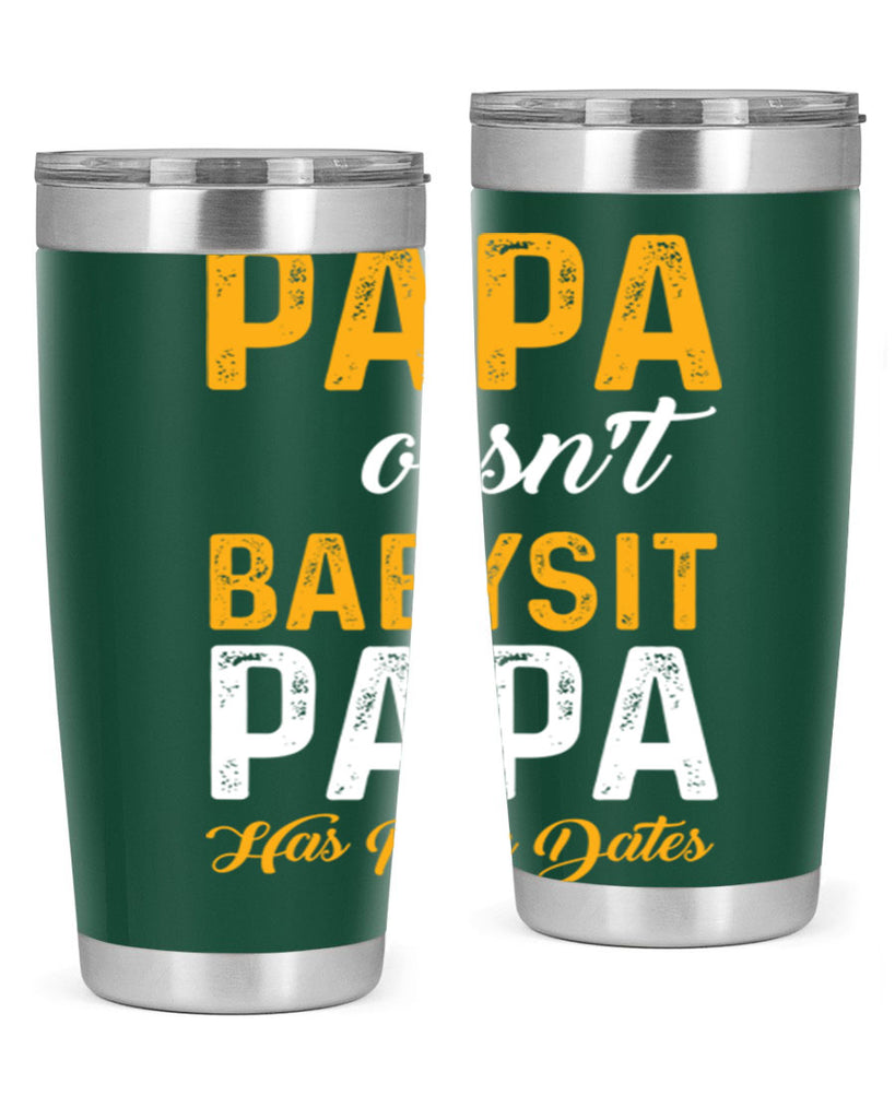 Papa 124#- grandpa - papa- Tumbler