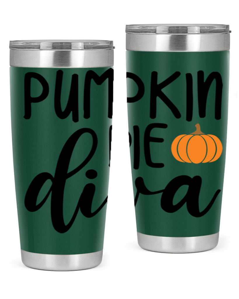Pumpkin Pie Diva 532#- fall- Tumbler