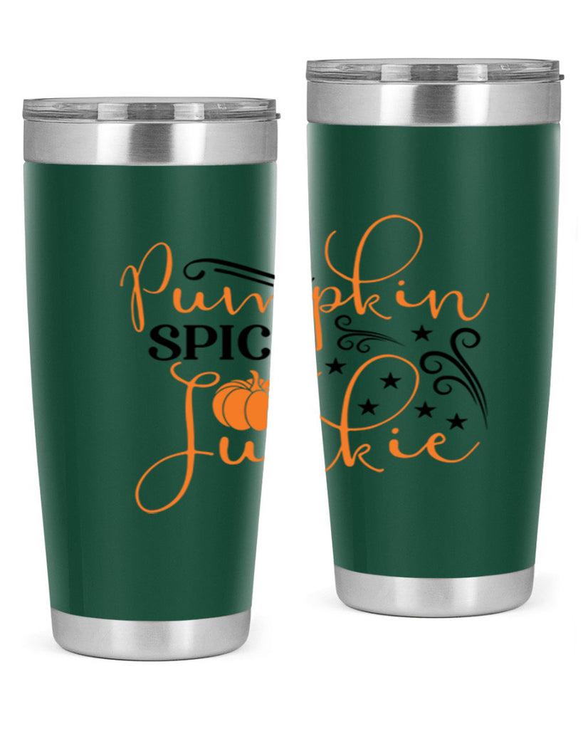 Pumpkin Spice Junkie 549#- fall- Tumbler