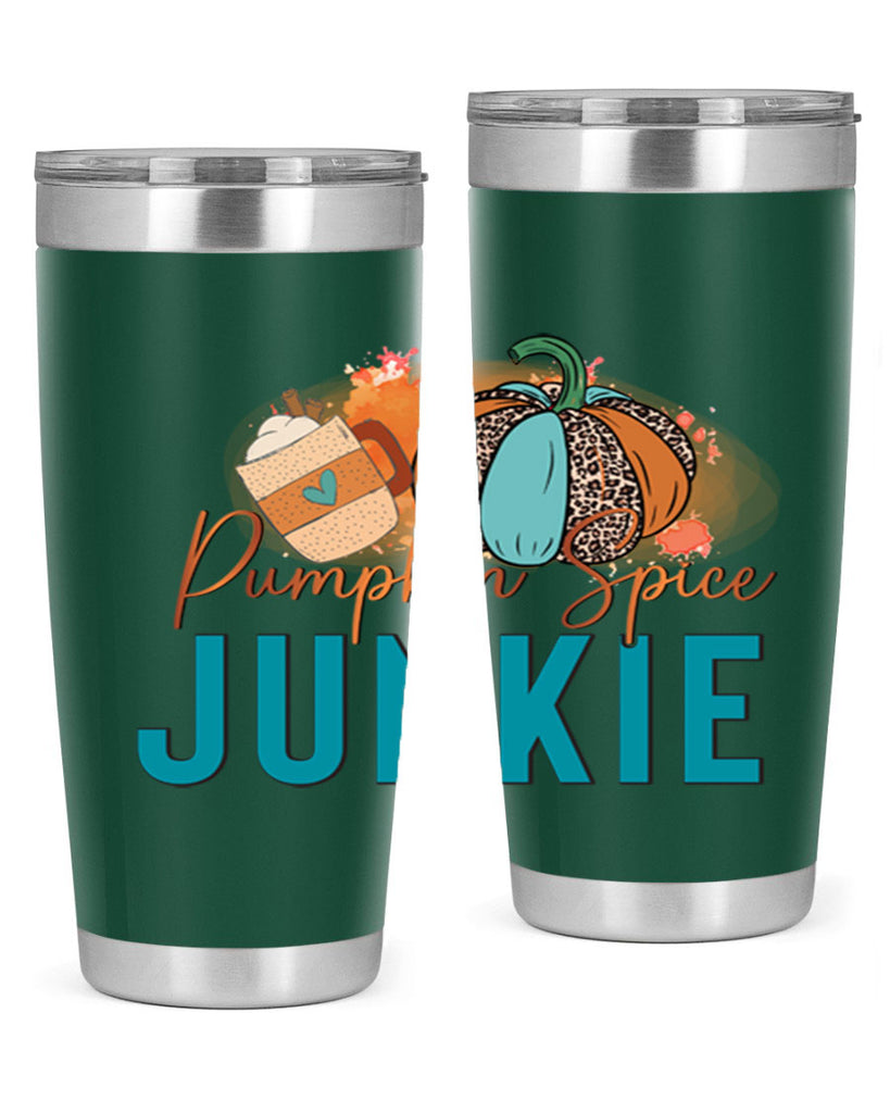 Pumpkin Spice Junkie 550#- fall- Tumbler