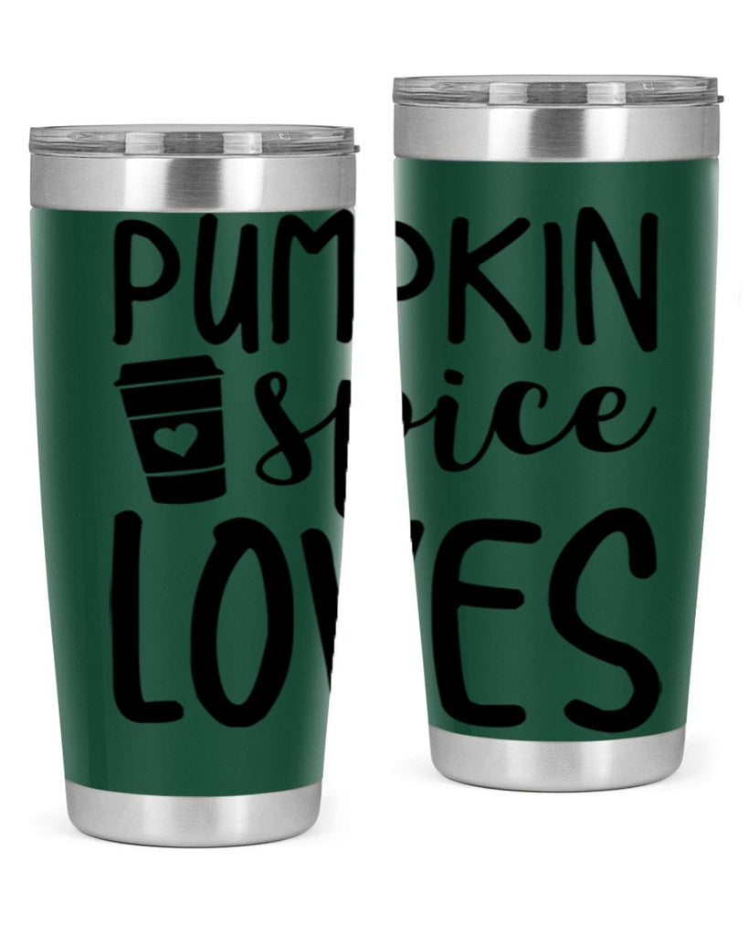 Pumpkin Spice Loves 555#- fall- Tumbler