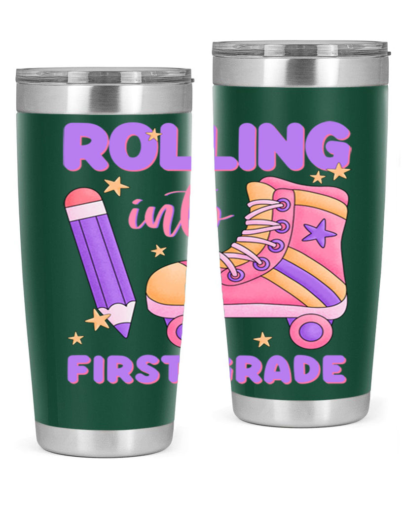 Rolling into 1st Grade 1#- 1st grade- Tumbler