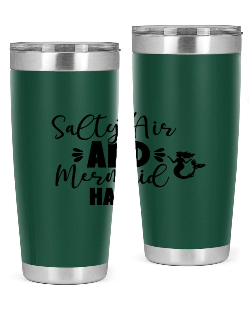 Salty Air And Mermaid Hair 559#- mermaid- Tumbler