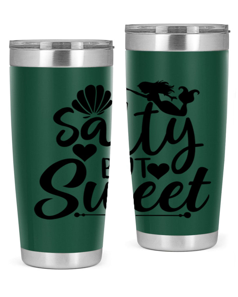 Salty But Sweet 564#- mermaid- Tumbler