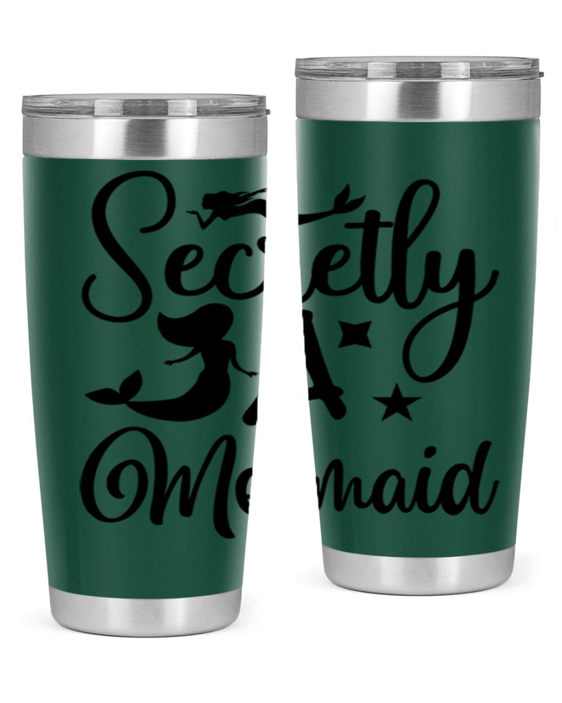 Secretly a mermaid 580#- mermaid- Tumbler