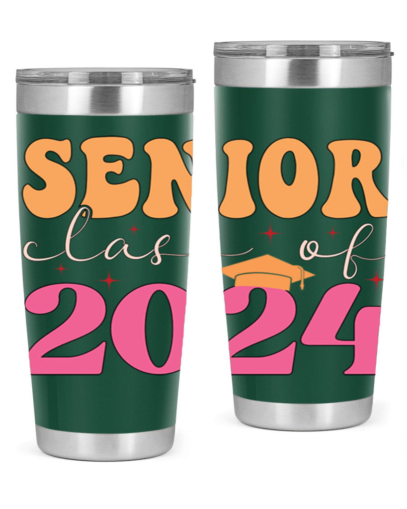 Senior class of 2024 17#- 12th grade- Tumbler