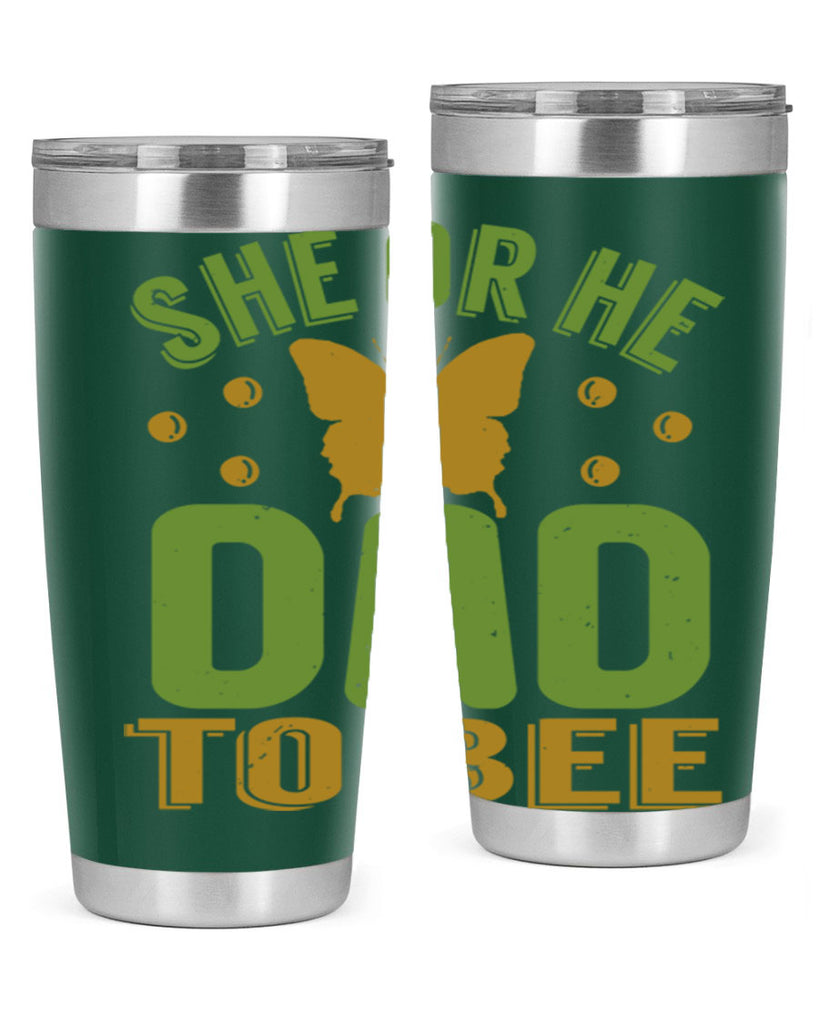 She or He Dad to bee Style 172#- baby- tumbler