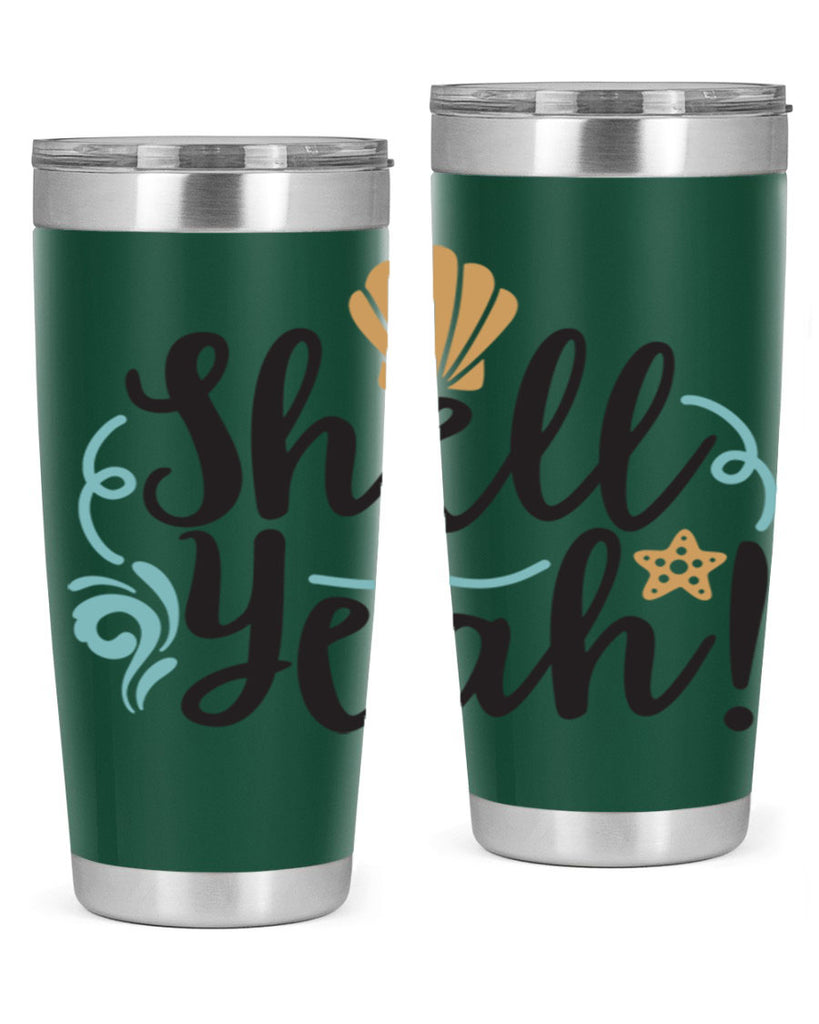 Shell Yeah 592#- mermaid- Tumbler