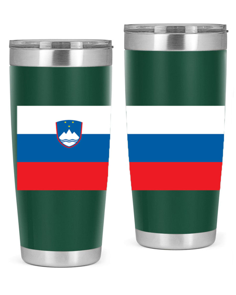 Slovenia 39#- world flags- Tumbler