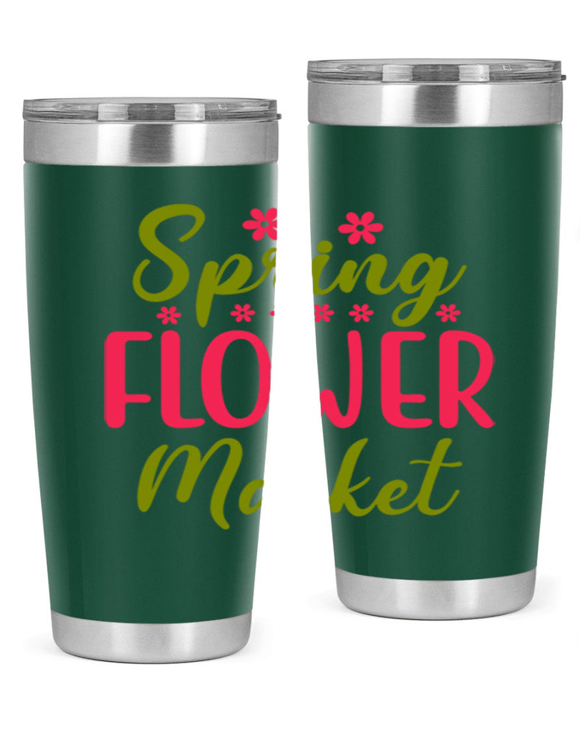 Spring Flower Market 423#- spring- Tumbler