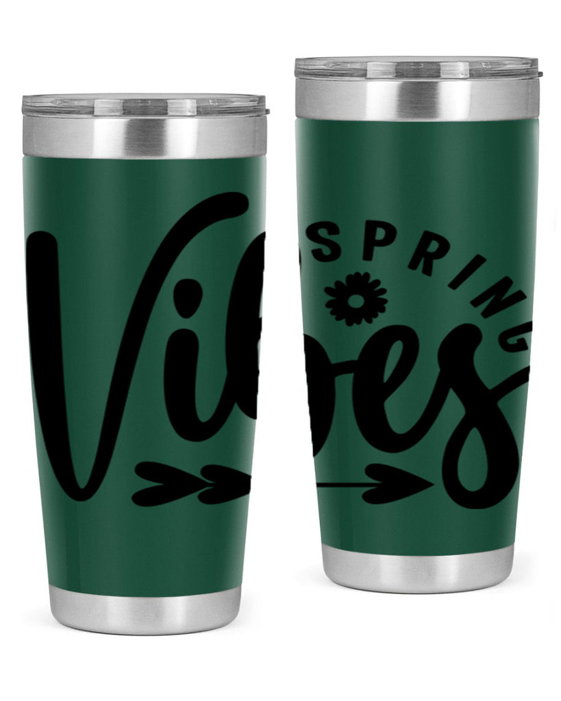 Spring Vibes478#- spring- Tumbler
