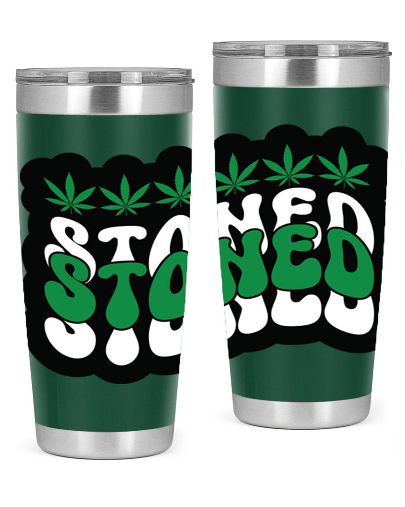 Stoned 255#- marijuana- Tumbler