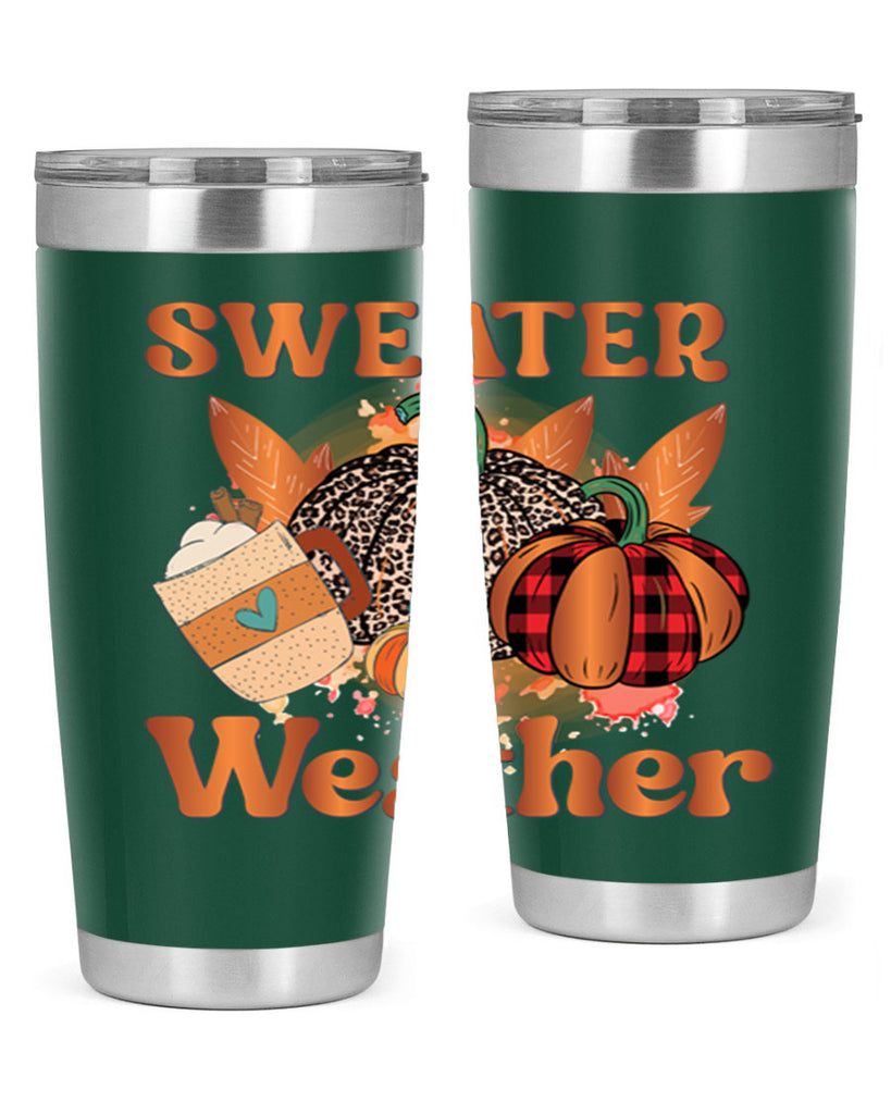Sweater Weather 589#- fall- Tumbler