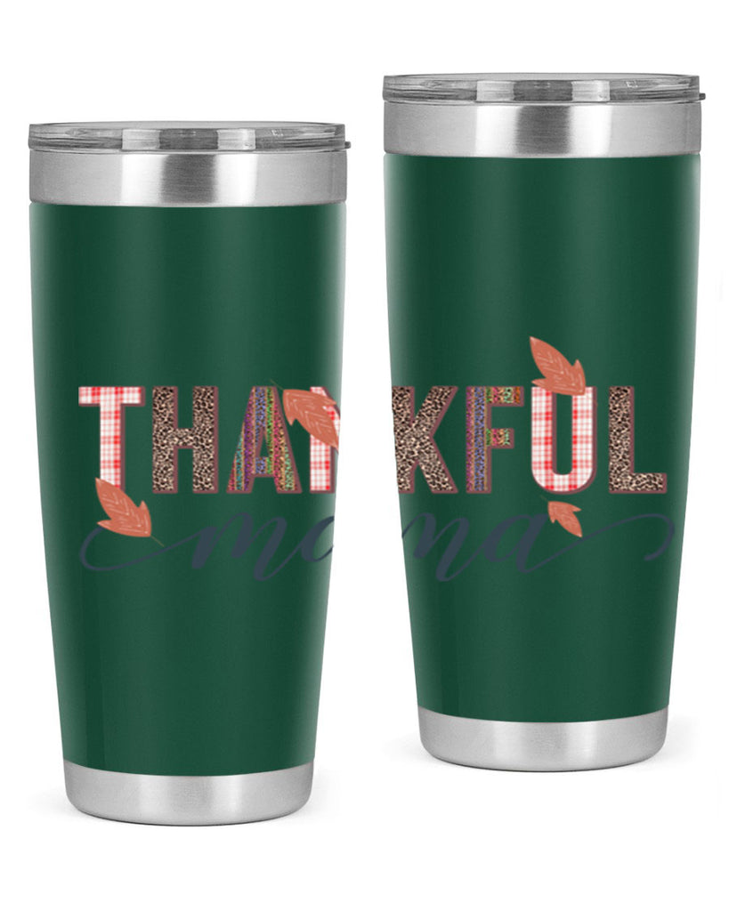 Thankful mama 606#- fall- Tumbler