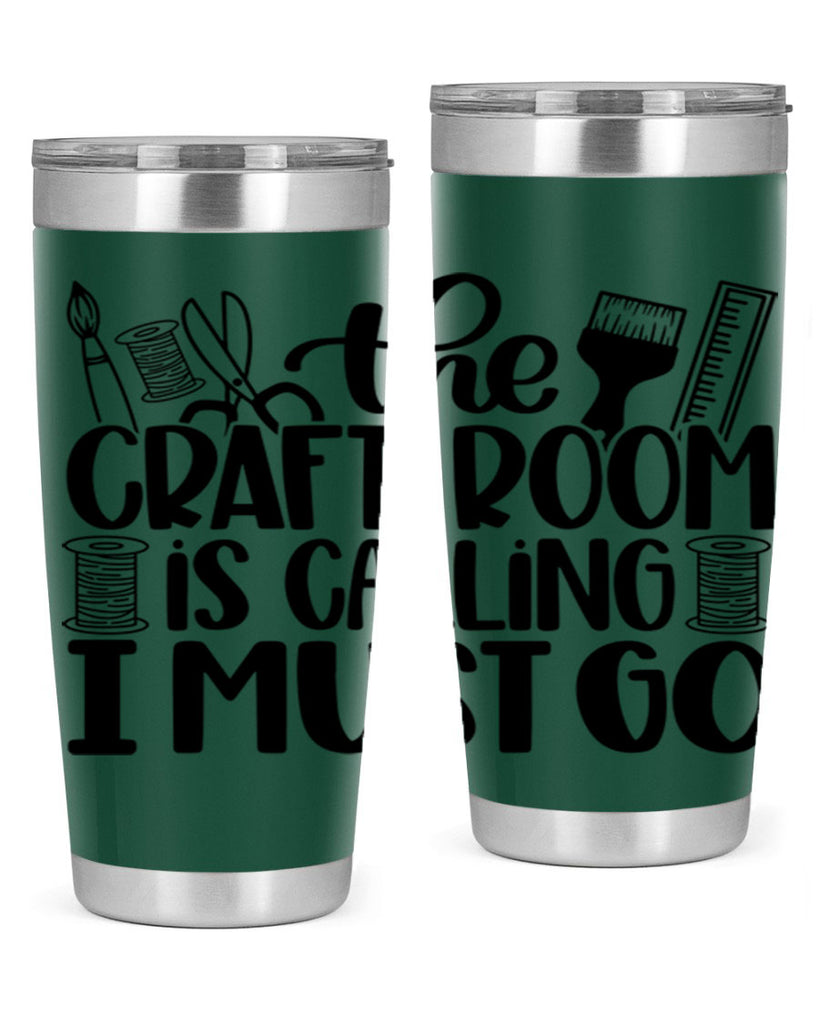 The Craft Room Is Calling 6#- crafting- Tumbler