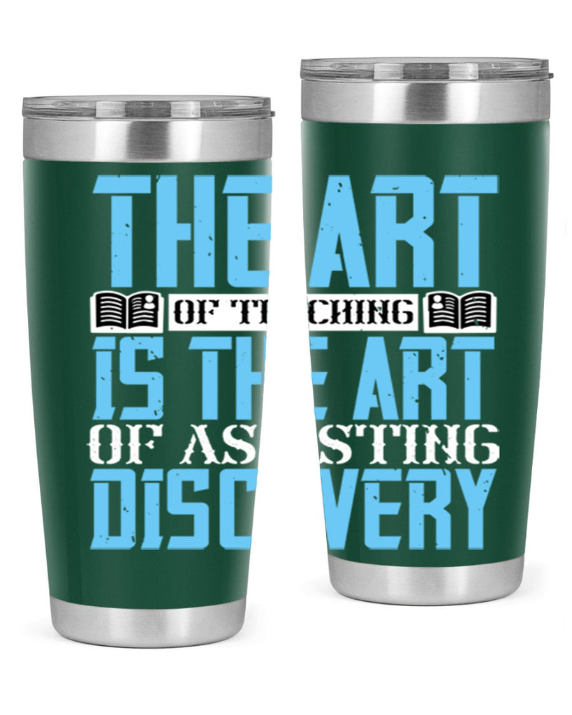 The art of teaching is the art of assisting discovery Style 15#- coaching- tumbler