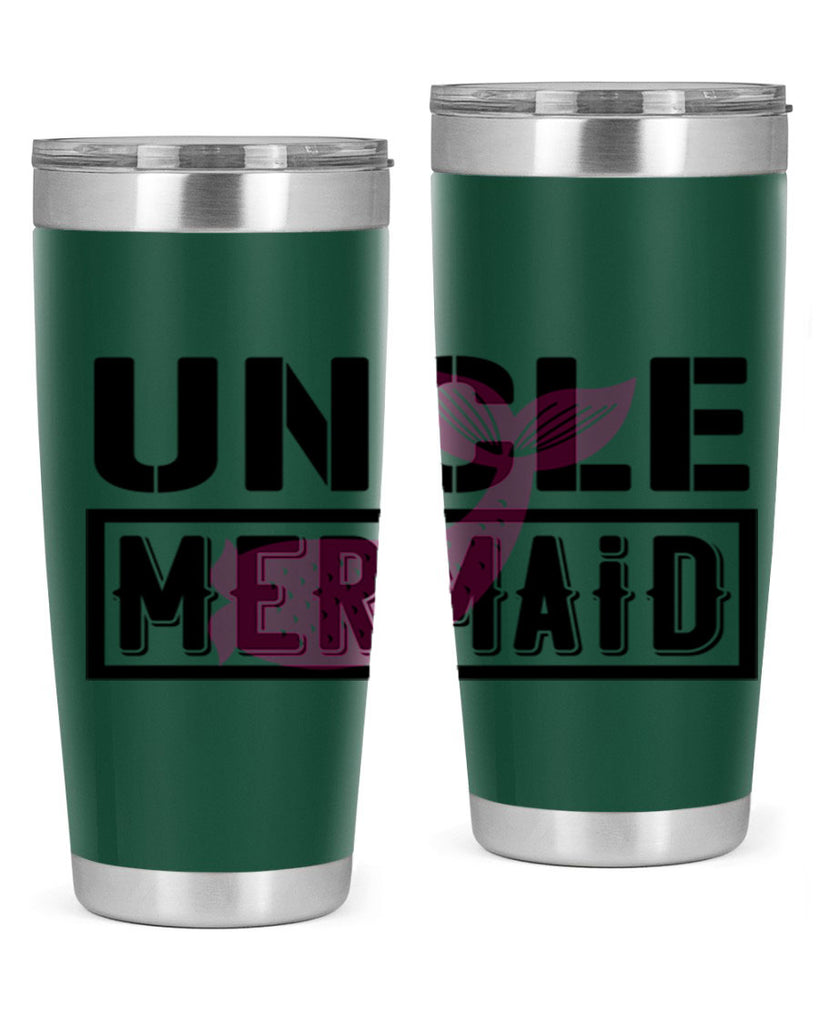 Uncle mermaid 634#- mermaid- Tumbler