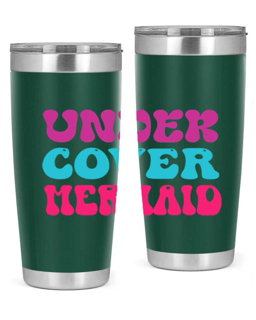 Under Cover Mermaid 635#- mermaid- Tumbler