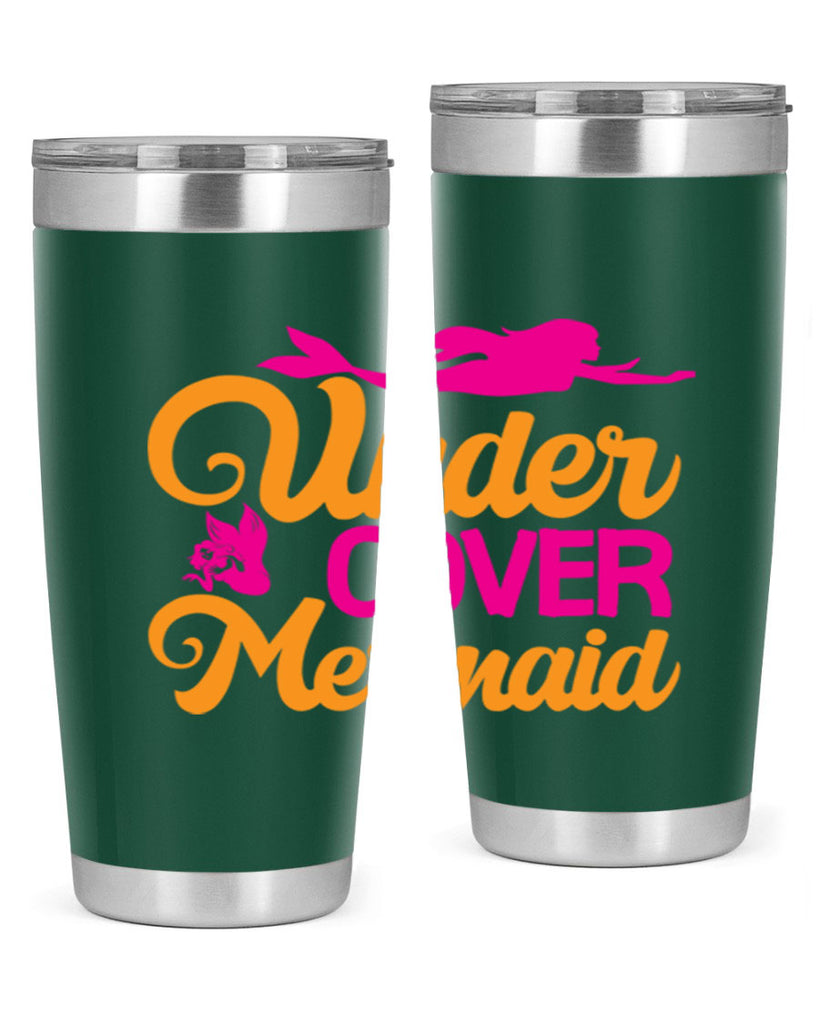 Under Cover Mermaid 638#- mermaid- Tumbler