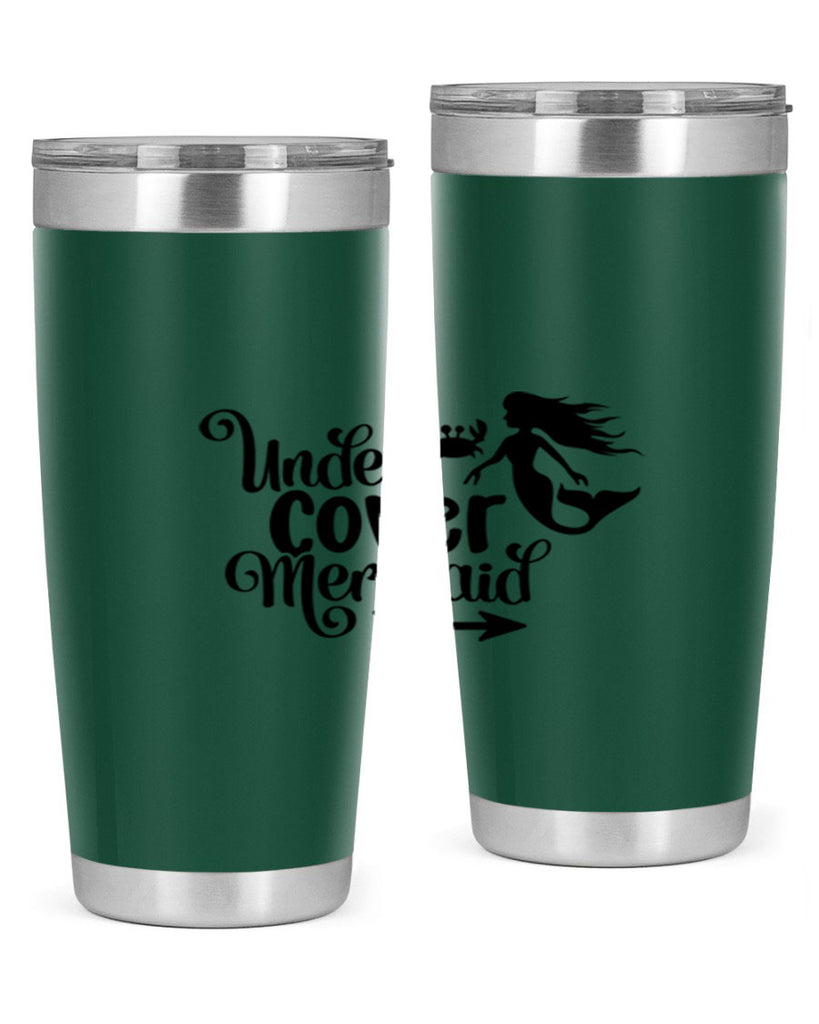 Under Cover Mermaid 641#- mermaid- Tumbler