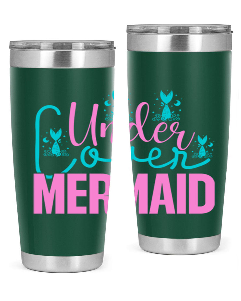 Under Cover Mermaid 643#- mermaid- Tumbler