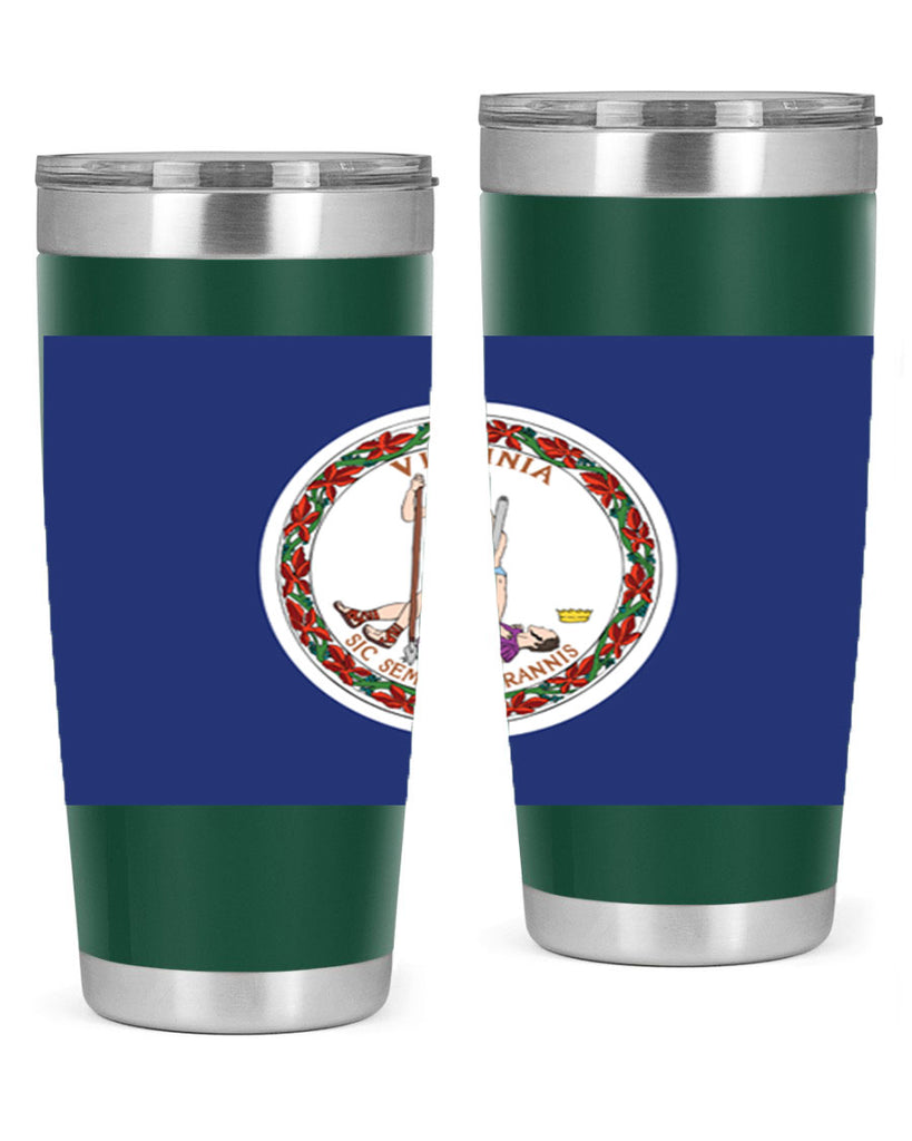 Virginia 6#- Us Flags- Tumbler