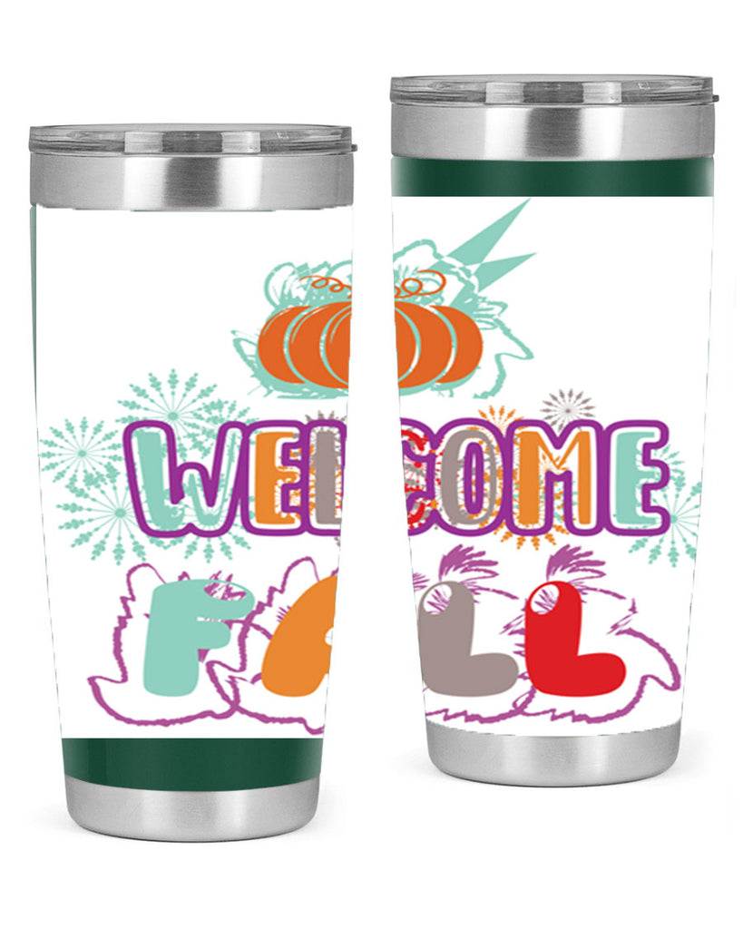 WelcomeFalldesign 638#- fall- Tumbler