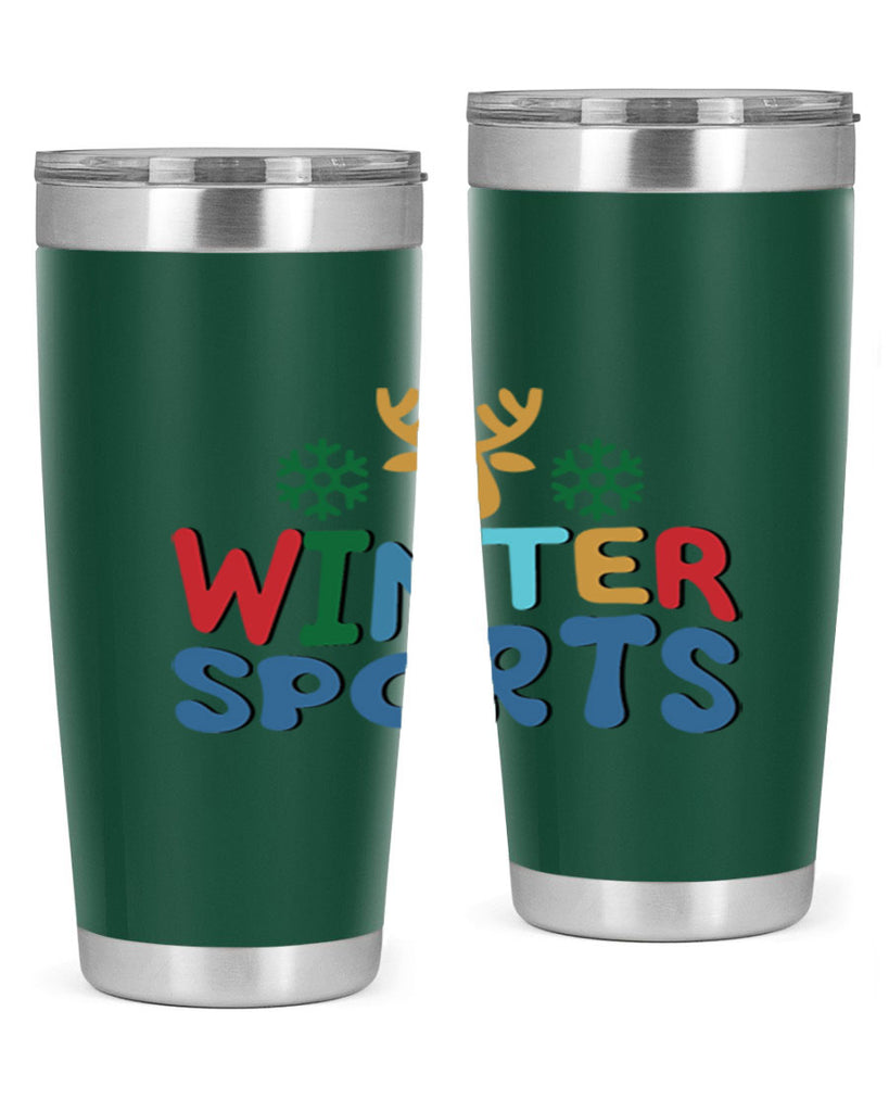 Winter Sports 565#- winter- Tumbler