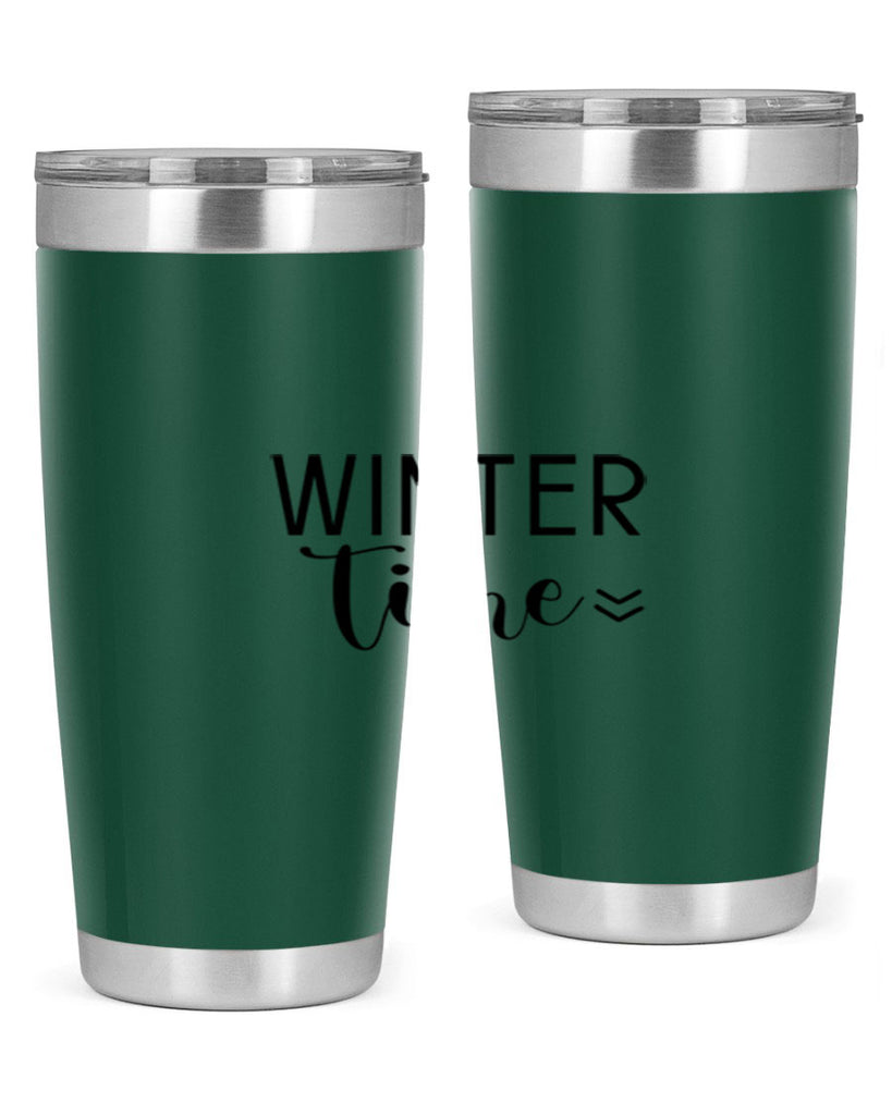 Winter Time 526#- winter- Tumbler